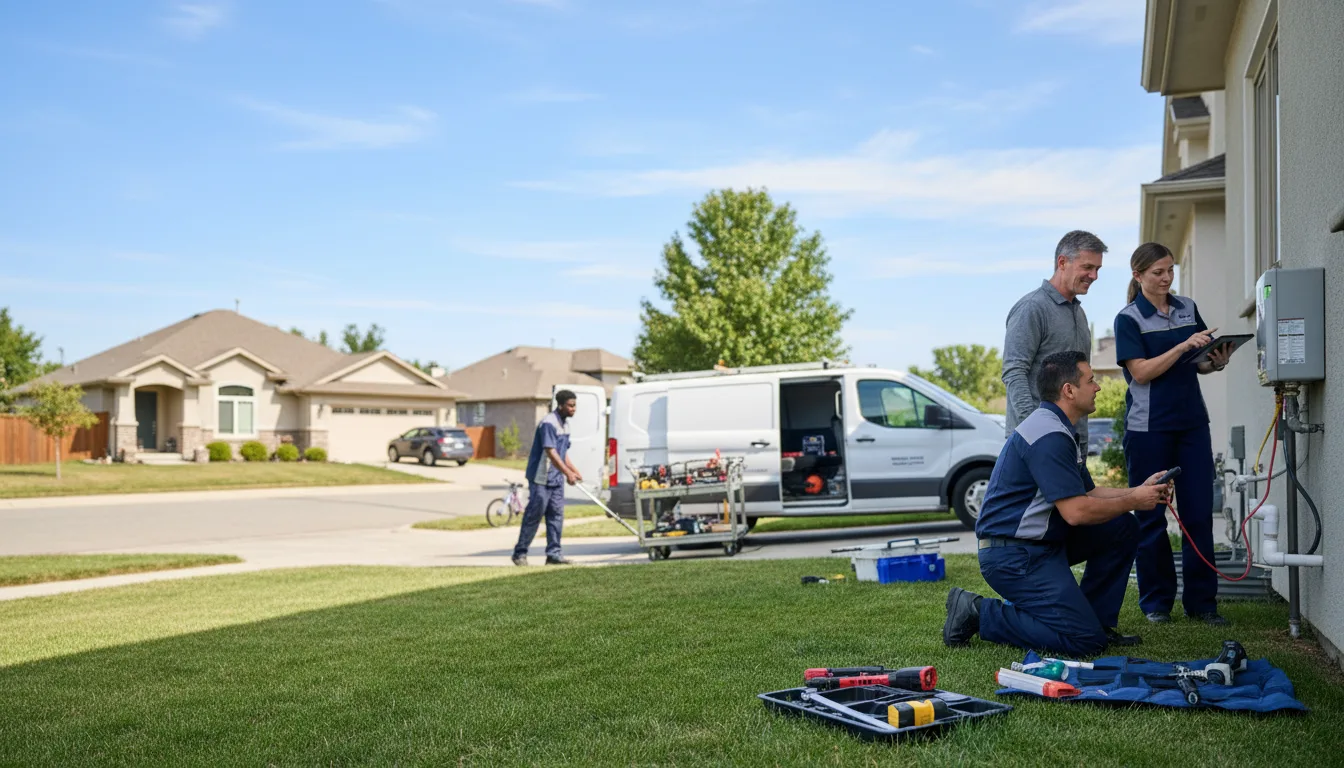 Tankless water heater service in Fayetteville, GA